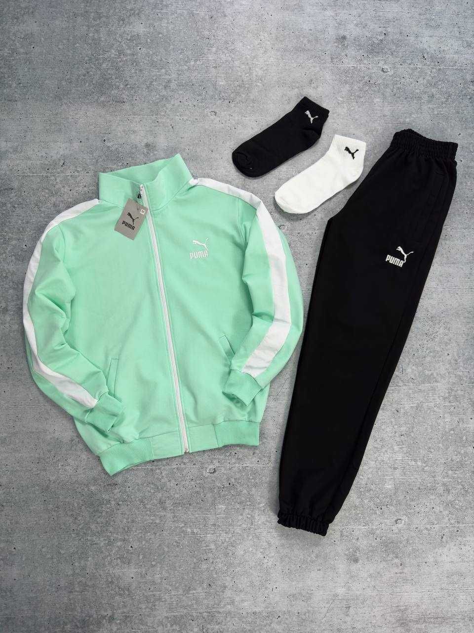 Чоловічий спортивний костюм пума набір Puma [S,M,L,XL,XXL] + шкарпетки