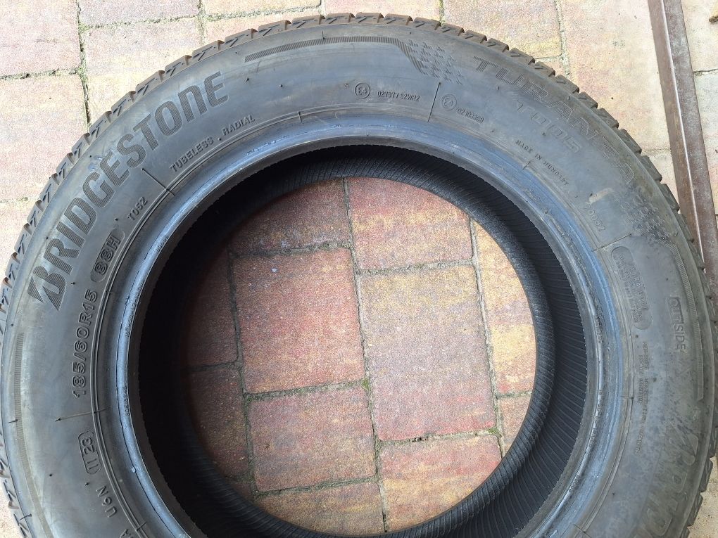 4 jak nowe opony letnie 185/60/15 Bridgestone 2023 rok
