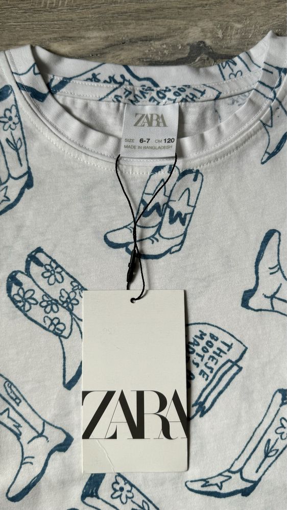 Футболка zara, 120см, 130см, 140см