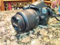 NIKON D3000 + LENTE 18-55mm VR