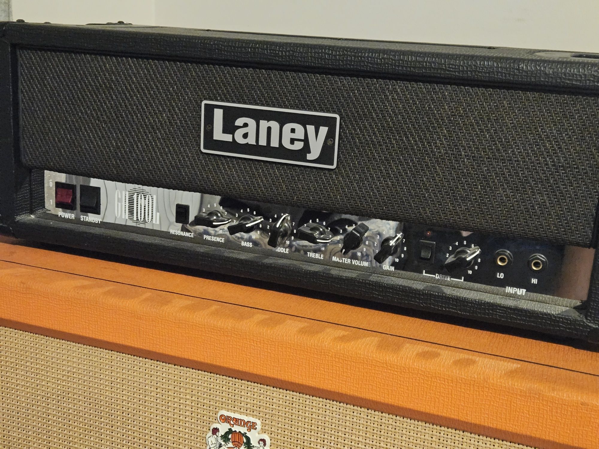 Wzmacniacz Laney GH100L + Orange PPC212