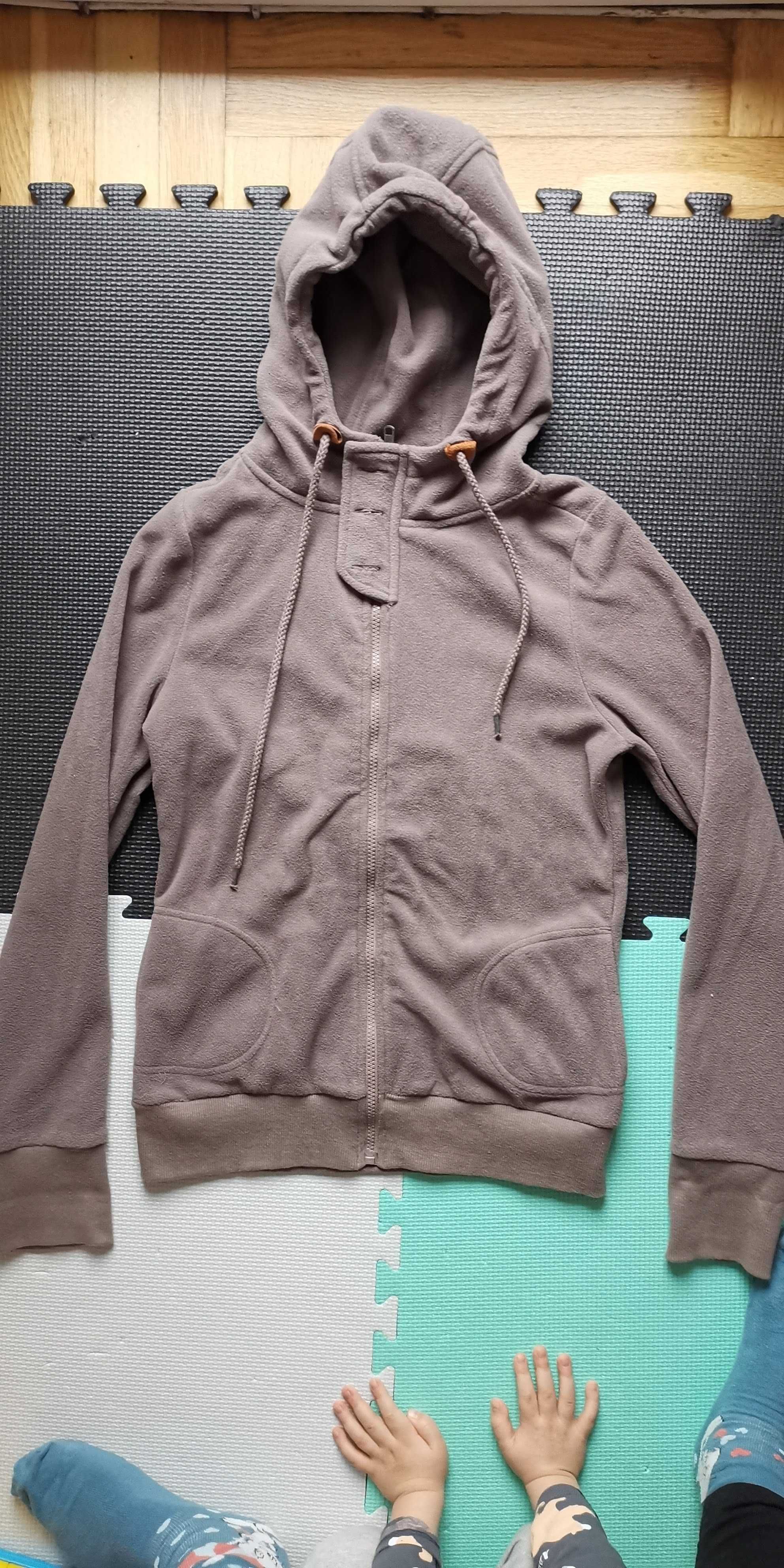 Bluza C&A polarowa damska stójka suwak S 36