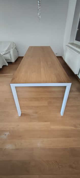 WYPRZEDAJE SUPER TANIO DĘBOWY duży stół z naturalnego olejowa ego dębu