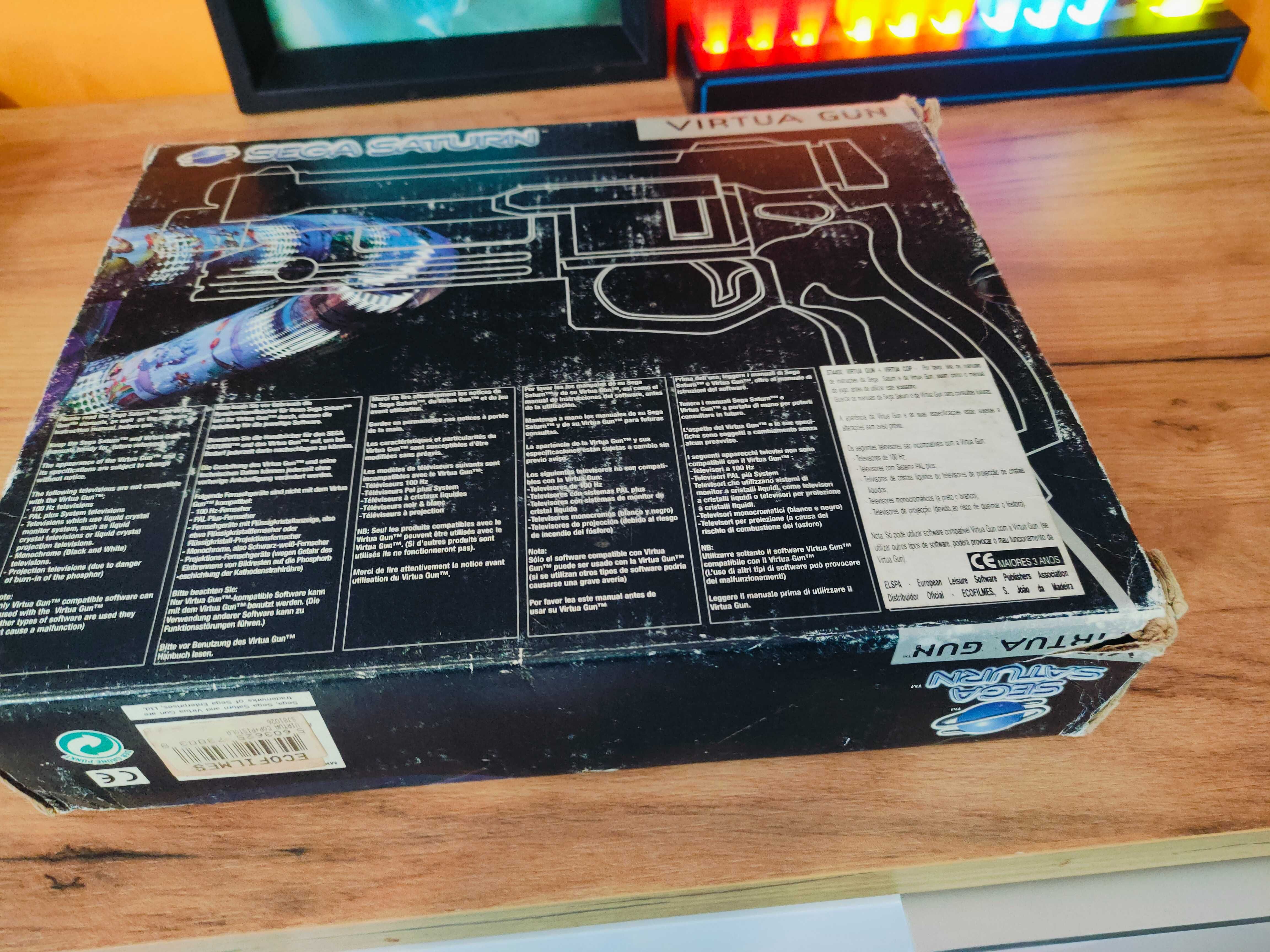 Sega Saturn Oryginalny Gun Virtua Cop