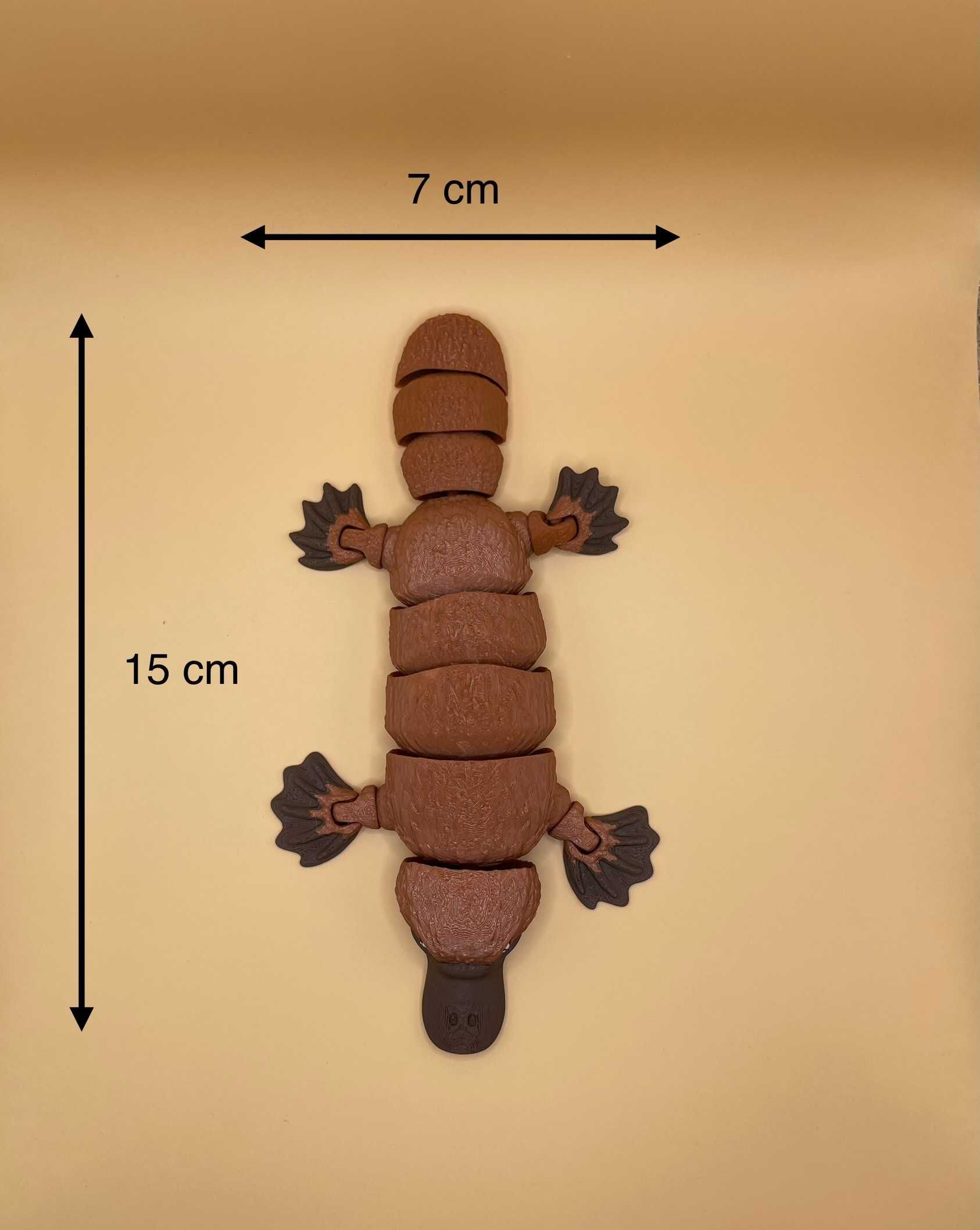 Figurka dziobak 3D "Flexi Platypus", zabawka