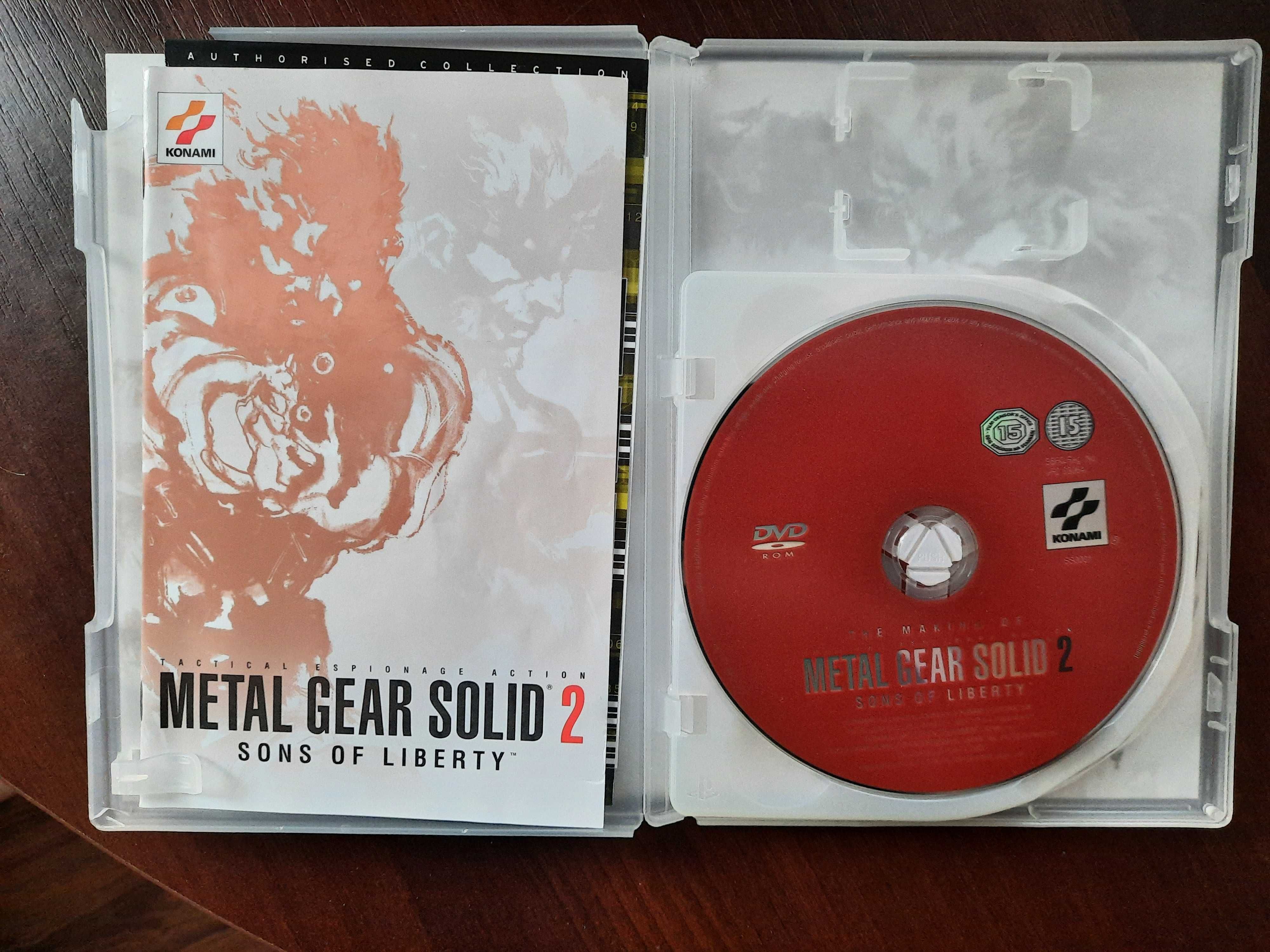 Metal Gear Solid 2 Sons of Liberty PS2