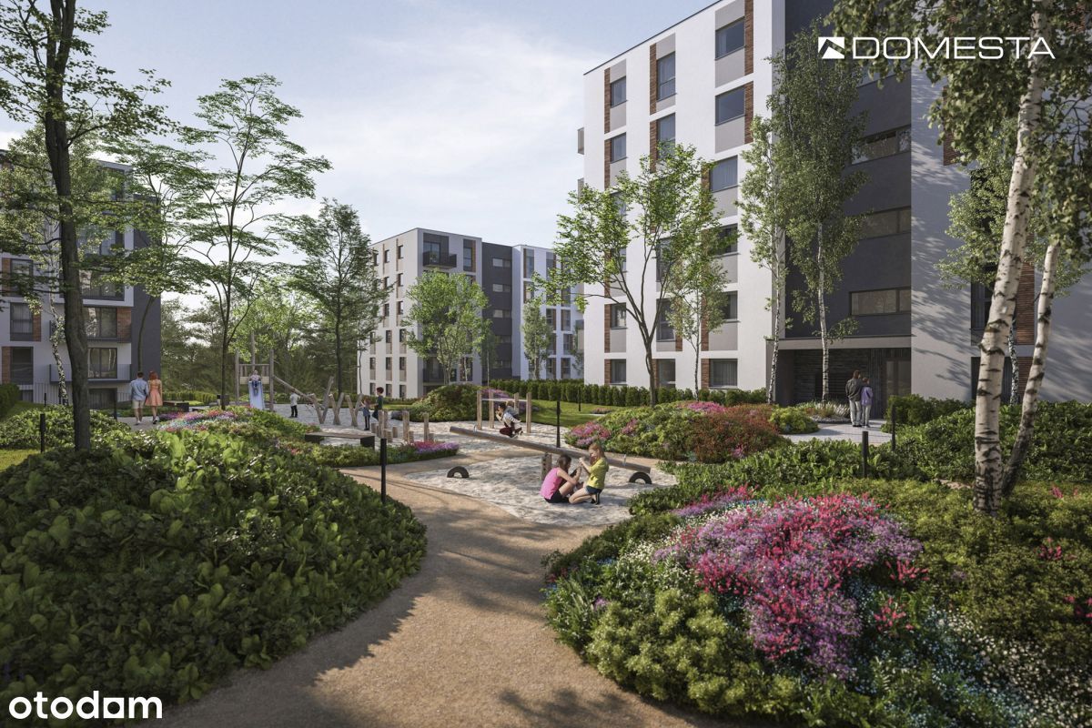 2-pokojowe mieszkanie 45m2 + balkon Bezpośrednio
