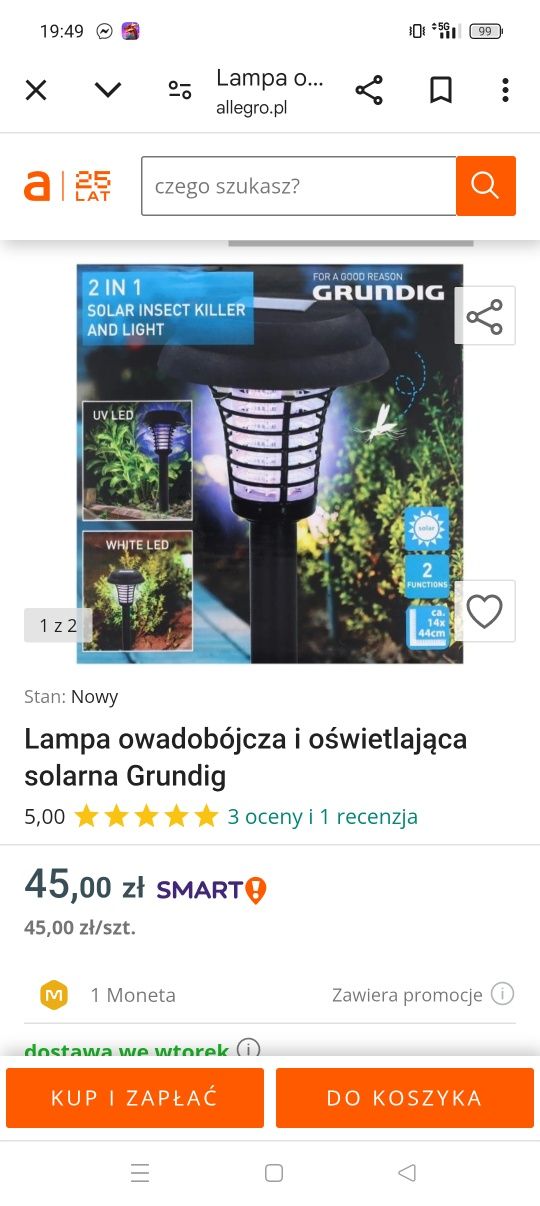 Nowe lampy owadobójcze
