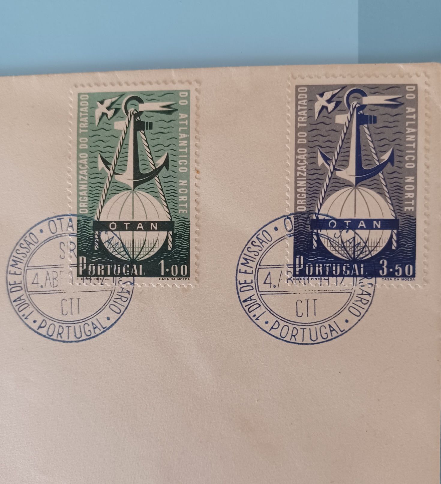 FDC Otan Nato 1952