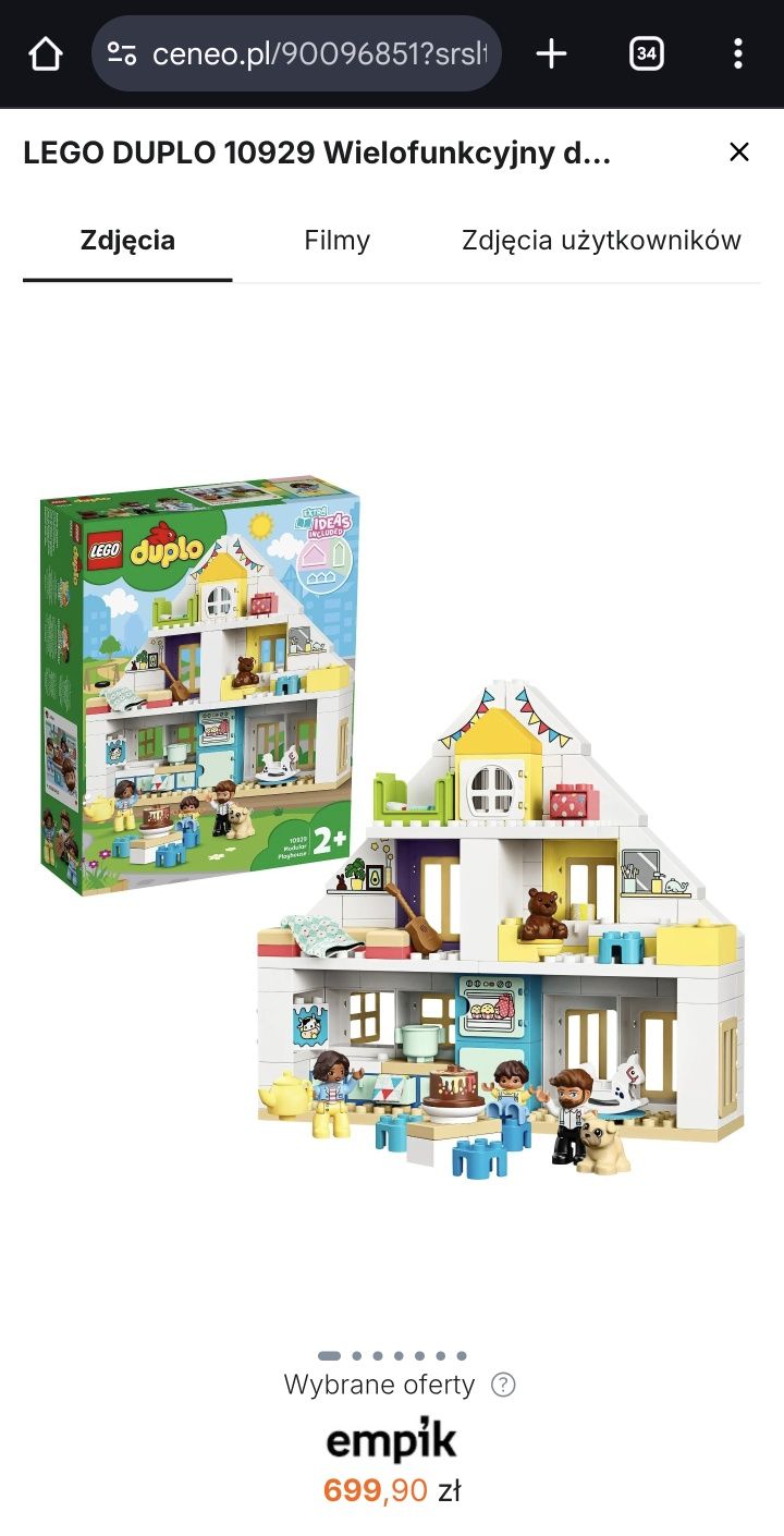 Klocki lego duplo