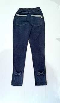 Legginsy jeansowe rozm 140