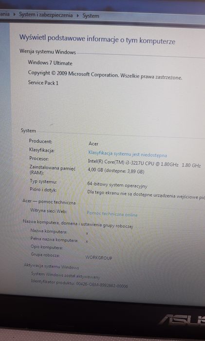 Laptop Asus R510CC