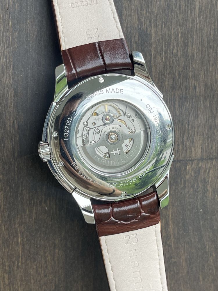 Годинник Hamilton  jazzmaster h327151 40мм