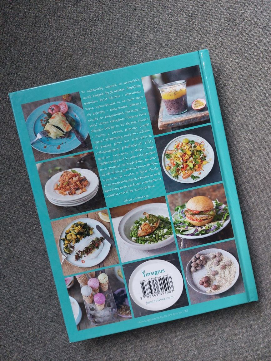 Superfood na co dzień Jamie Oliver NOWA unikat