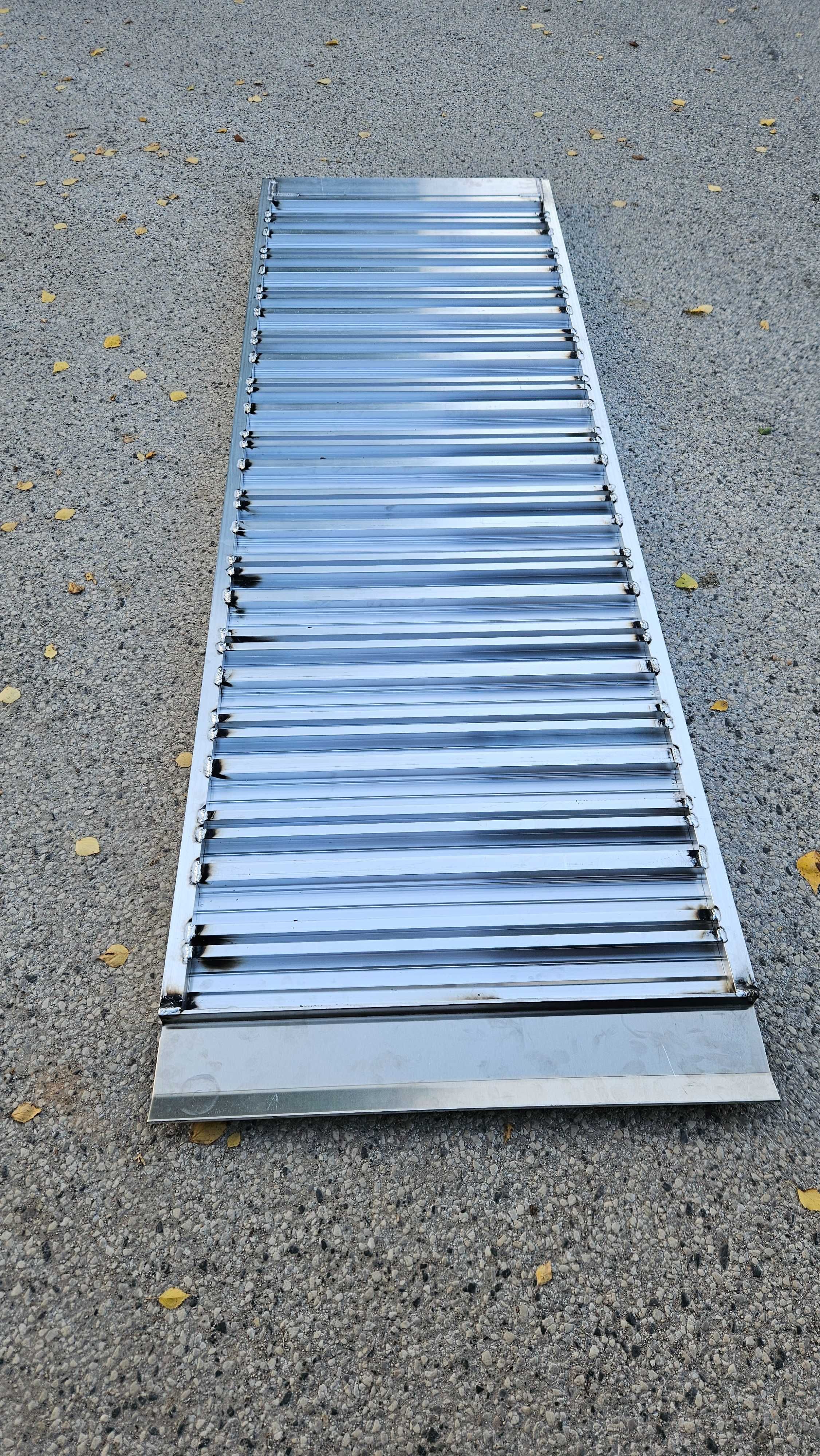 Podjazd Najazd Rampa Załadunkowa Załadowcza Aluminiowa 2,40 x 0,80