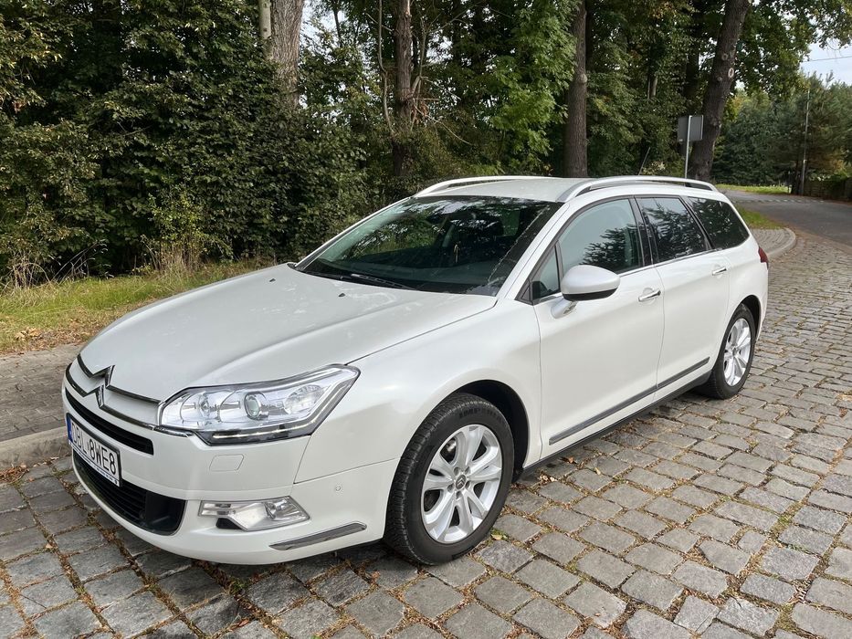 Citroën C5 C5 2.0 HDi 163KM Exclusive | Hydropneumatyka | Biała perła | Masaże