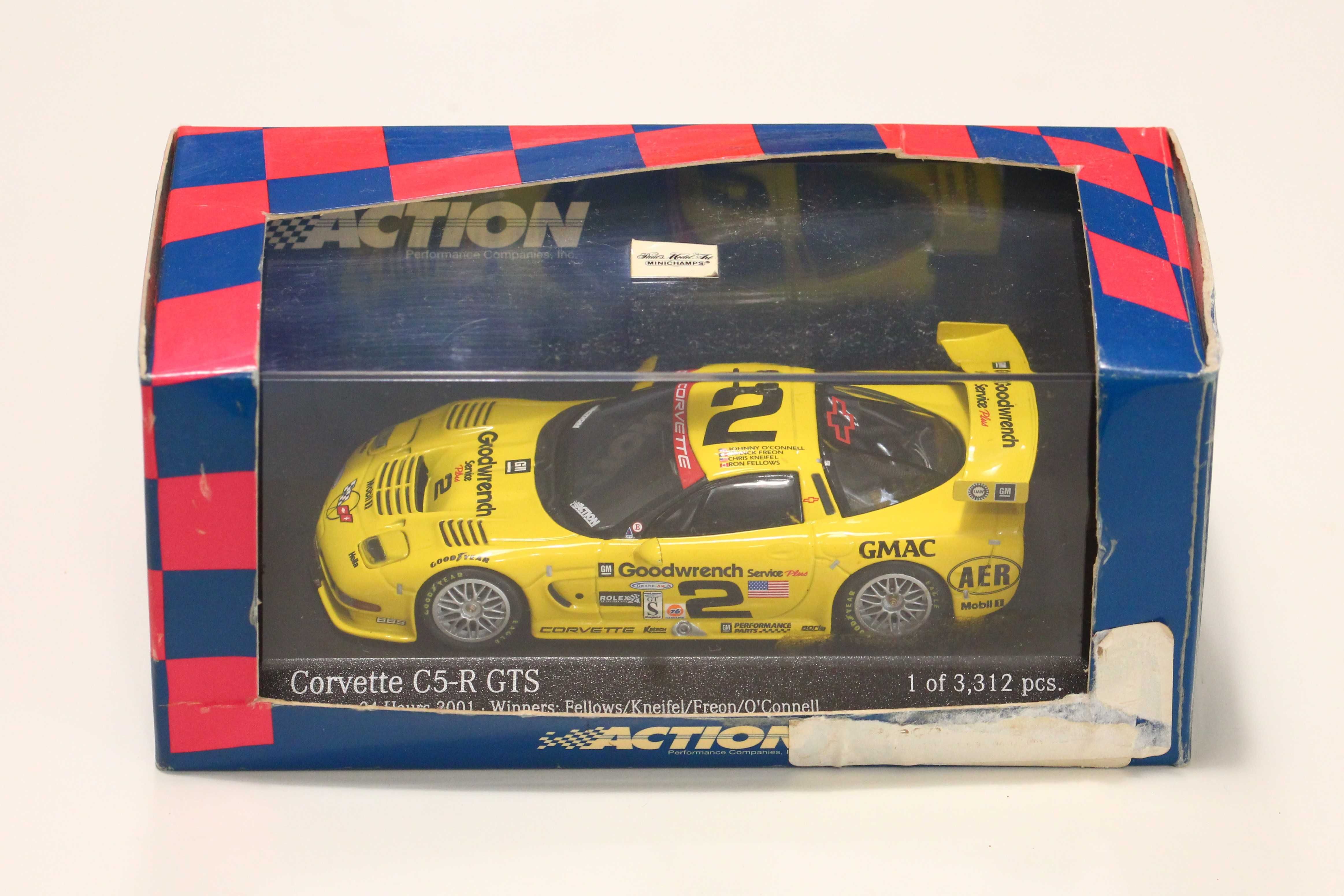 Chevrolet Corvette C5-R GTS, 24h Daytona - Minichamps - 1:43