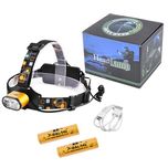 Ліхтар налобний Police 2128-2T6, ЗУ micro USB, 2х18650, signal light,