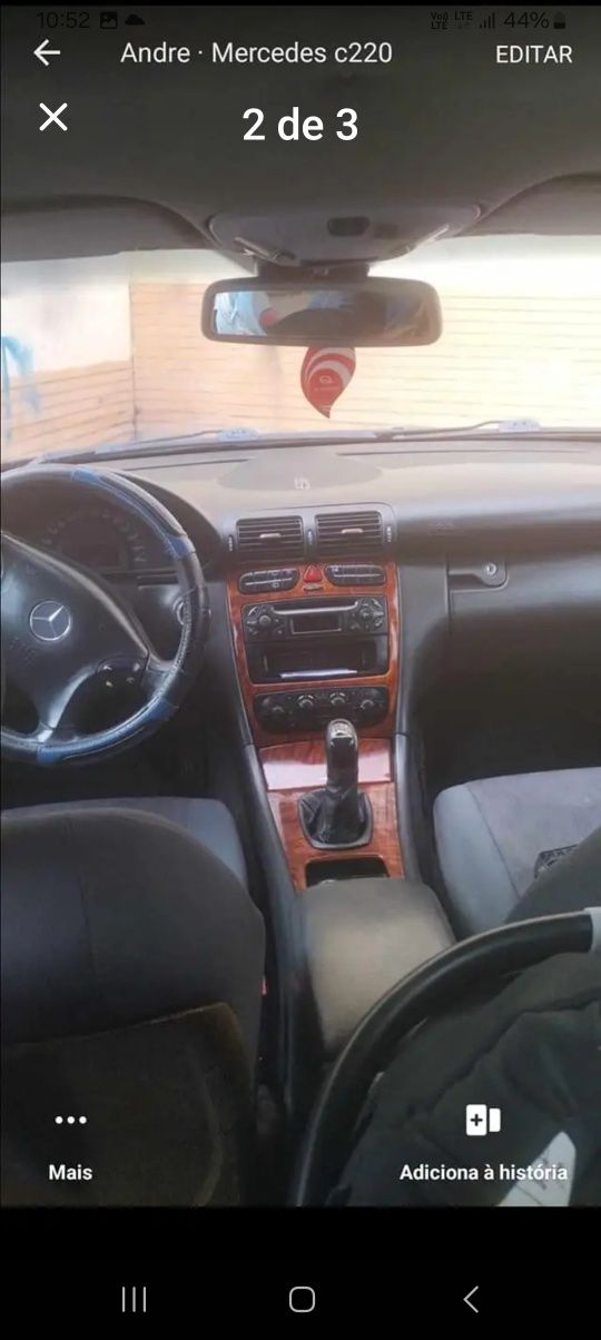 Mercedes c220 ano 2001
