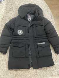 Зимова хлопчача куртка , розмір 160