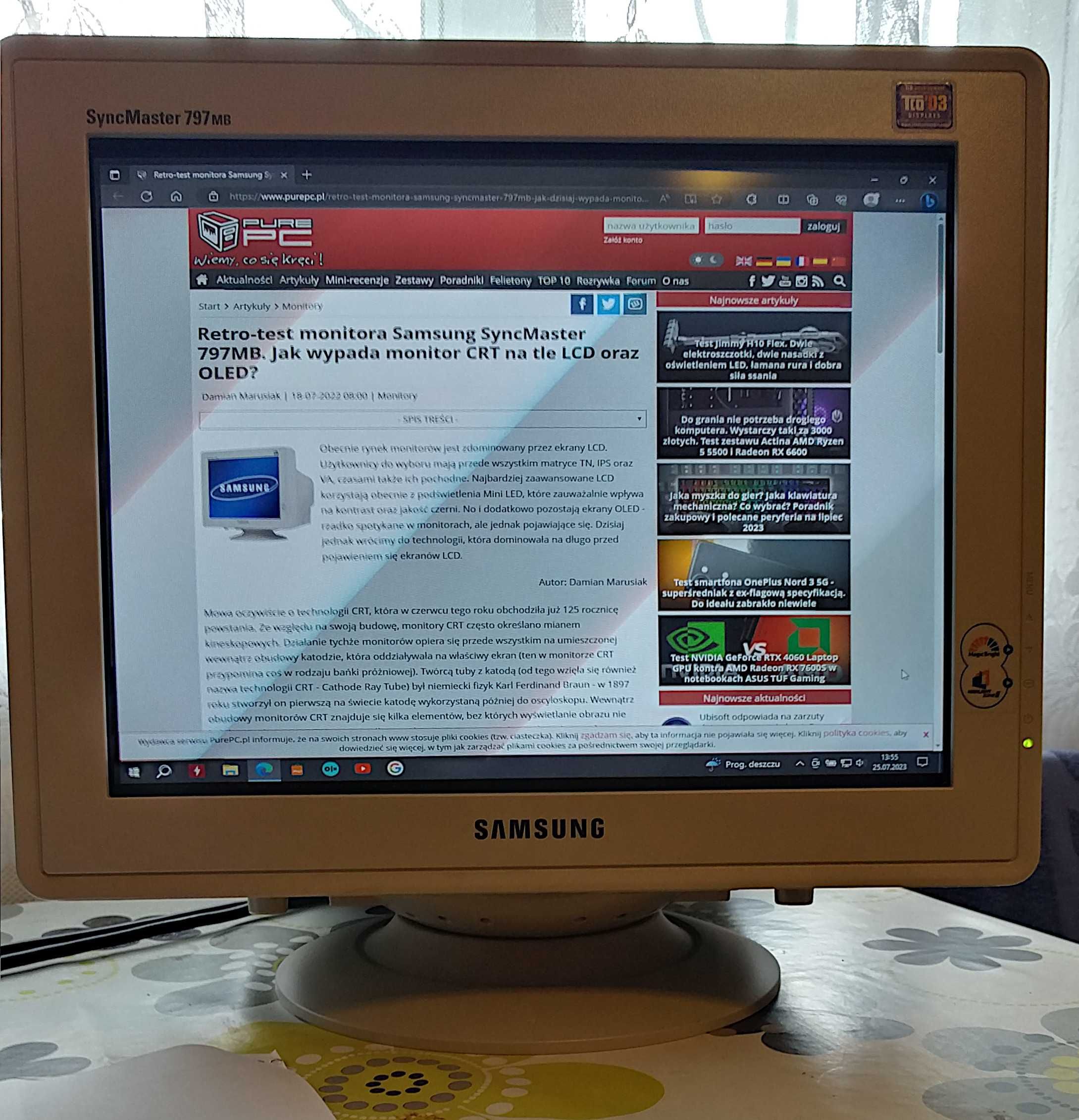 Monitor CRT kineskopowy Samsung SyncMaster 797MB