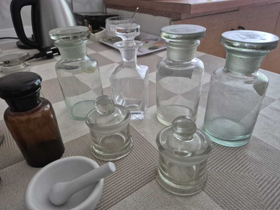 Buteleczki,flakony apteczne