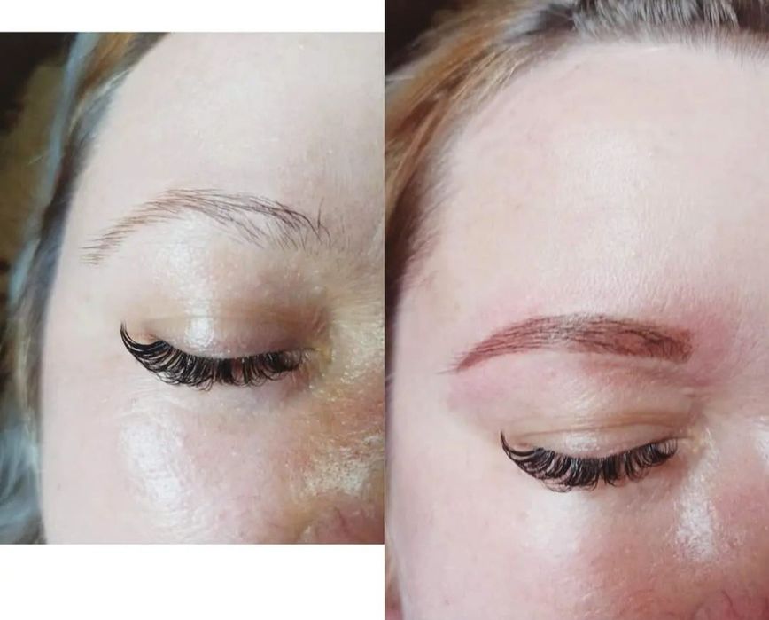 Окрашивание и коррекция бровей