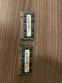 Memórias x2 2GB PC2-6400S