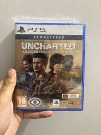 Uncharted colecao legado dos ladroes ps5.