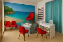 Aluguer de Sala/Salao para MANICURE/PEDICURE EQUIPADA, Perto da Praia