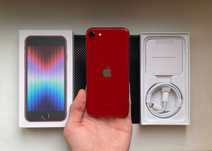 НОВЫЙ - iPhone SE 2022 - 64 гб - 100% АКБ - PRODUCT RED - NEVERLOCK