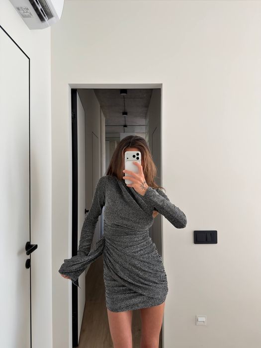 Сукня люрекс блискуча сукня