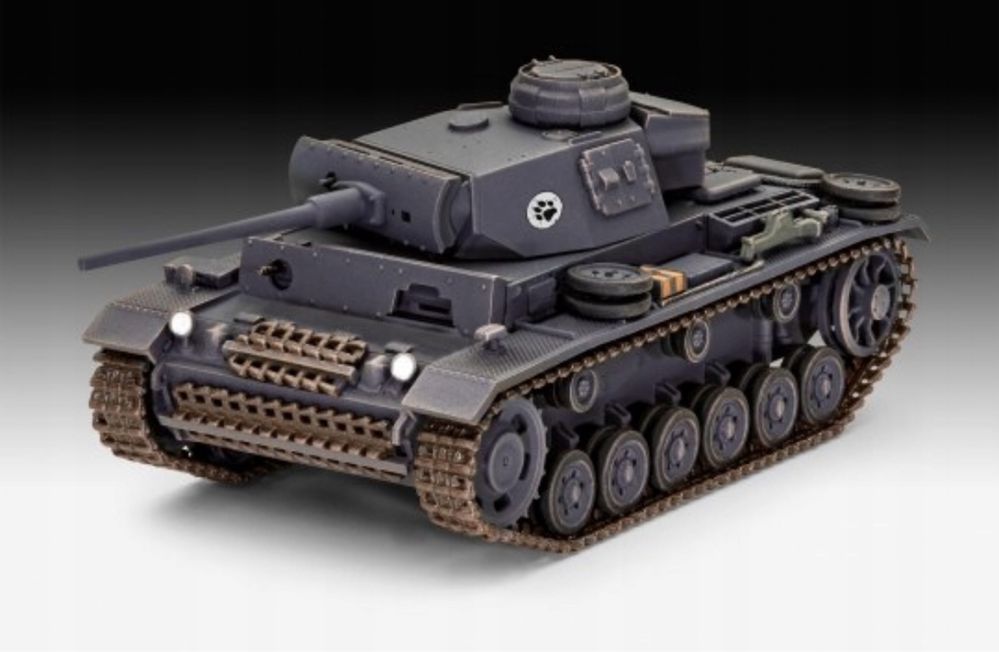 Model do sklejania Revell 03501  WOT WORLD OF TANKS czołg PANZER III