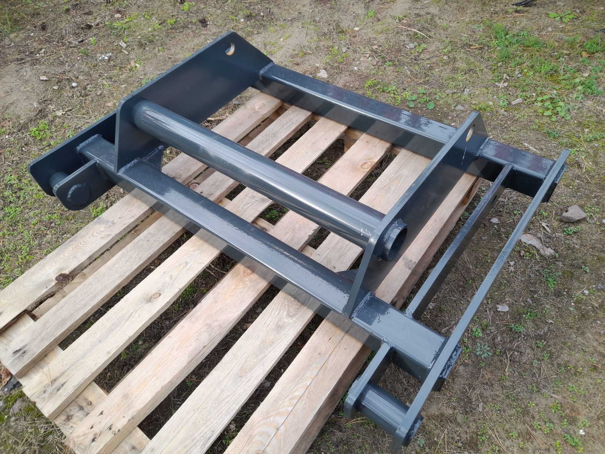 Euroramka Adapter Przejściówka Matbro JCB Cat Dieci Schaffer Mailleux