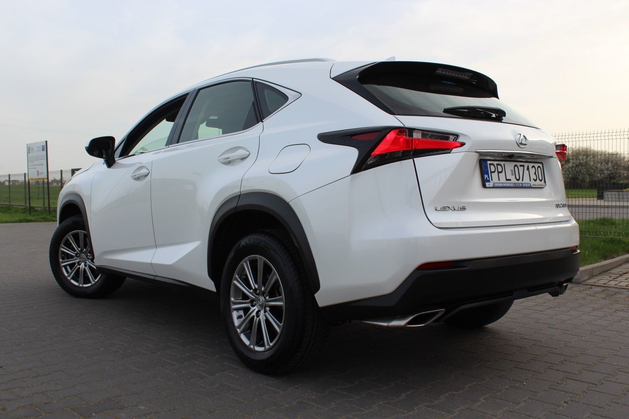 Piękny Lexus NX200T 2015r Salon PL - 65tys.km Przebiegu - Biała Perła