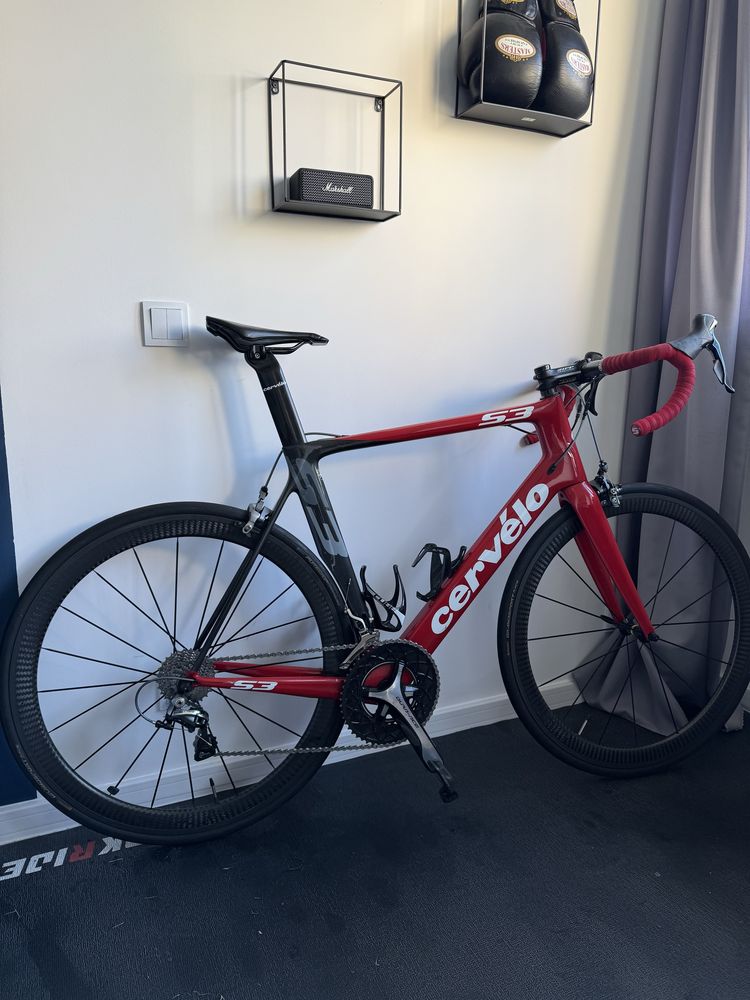 Rower szosowy Cervelo S3 r. 58 Dura-Ace Mavic