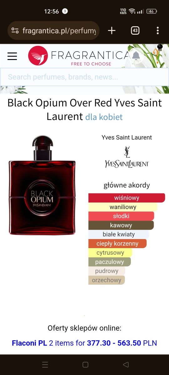 Black Opium Over Red 30ml