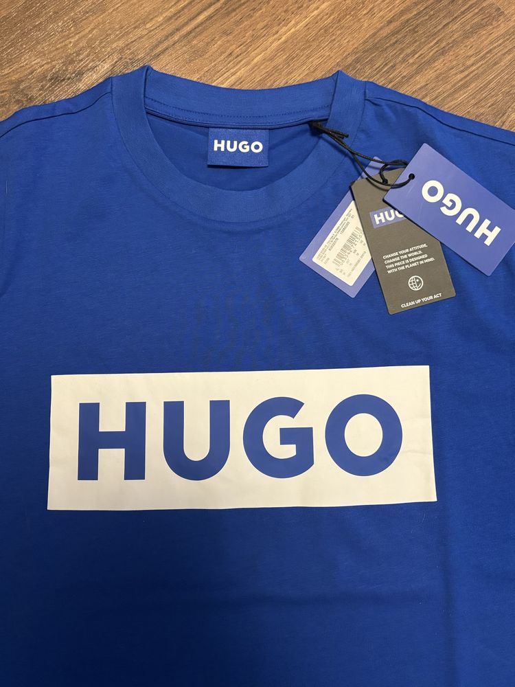 T-shirt HUGO blue
