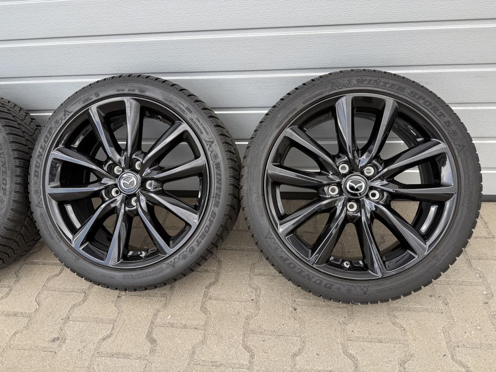 Koła felgi zimowe 18” Mazda 3 CX-3 CX-5 5x114,3 215/45/18 Dunlop