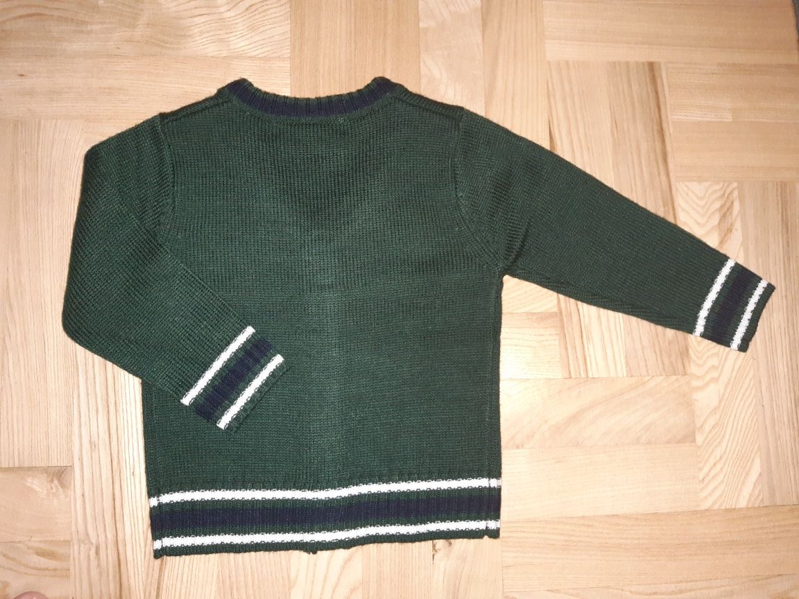 Nowy elegancki sweter dla chłopca 92