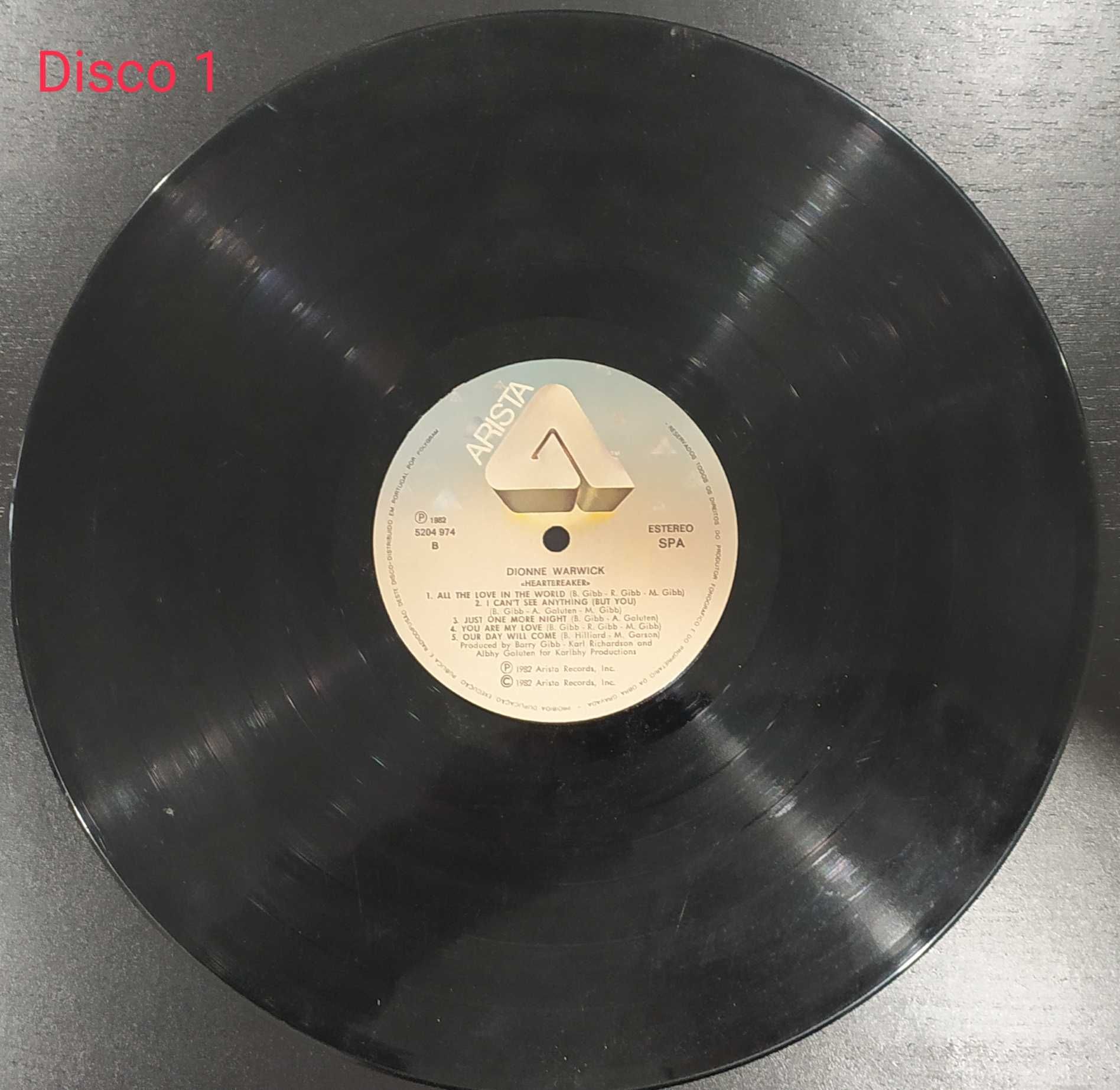 Dionne Warwick > Heartbreaker LP Disco 1