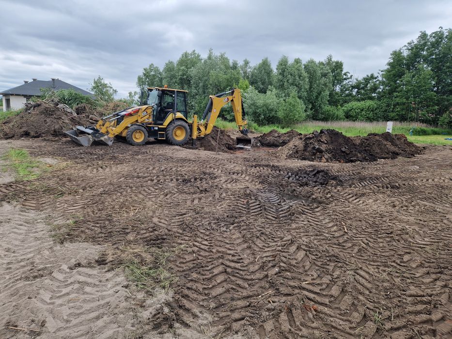 Usługi Koparko Ładowarki Prace Ziemne