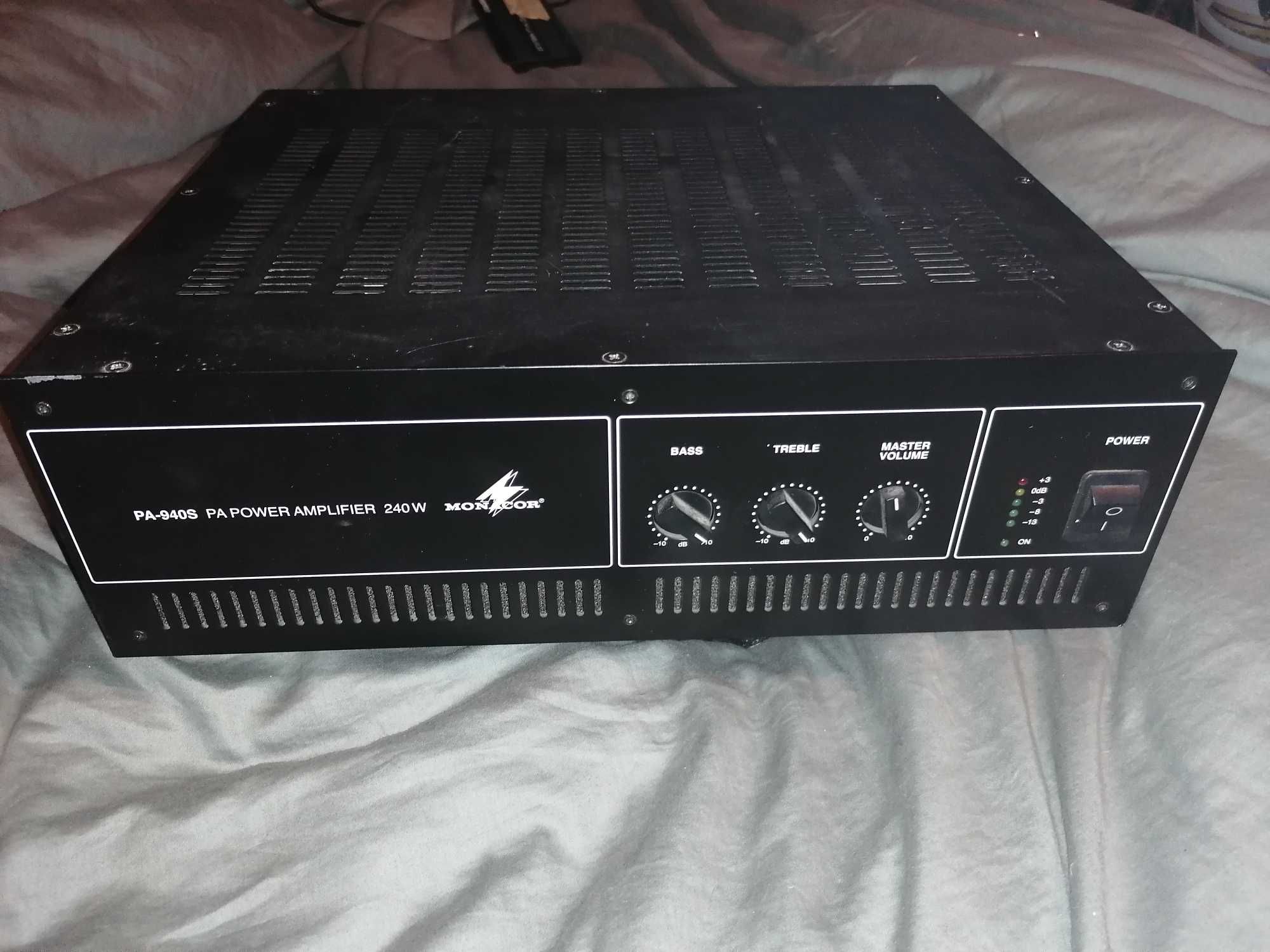 Monacor PA940S wzmacniacz mocy. 240WRMS, 340WMAX