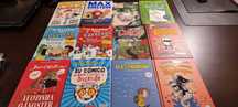 Livros infantis  Rowley, Minecraft e outros