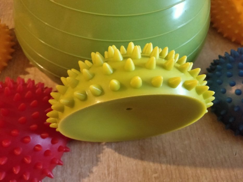 Zestaw kolorowych półkul - nowy