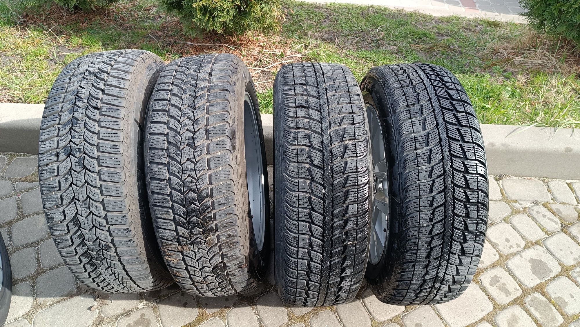 Диски 5/112 r16 з резиною 205/50/16