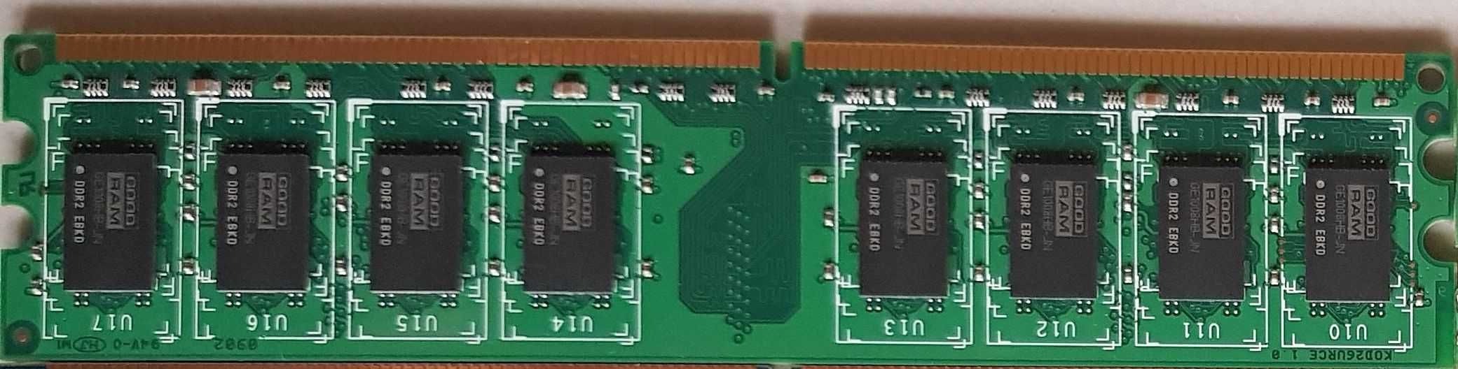 RAM DDR2 Goodram 2 GB 800 5 / DDR2 NANYA 2 GB 800 6