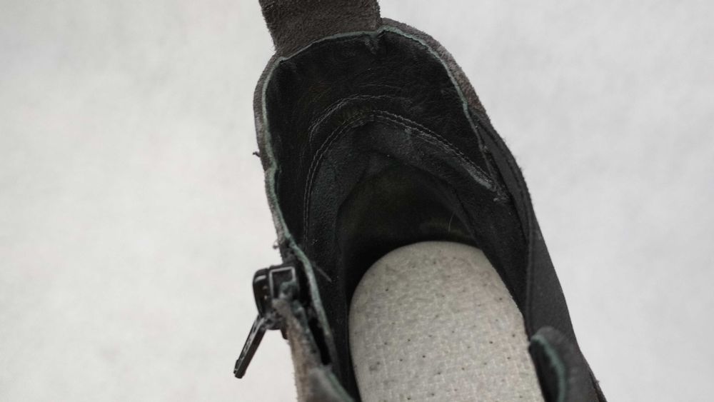 HÖGL Buty Botki Sztyblety Na Zamek Skórzane Roz. 41