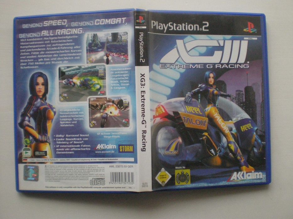 2 jogos PS2 - XG3 Extreme Racing + Chemist Tycoon