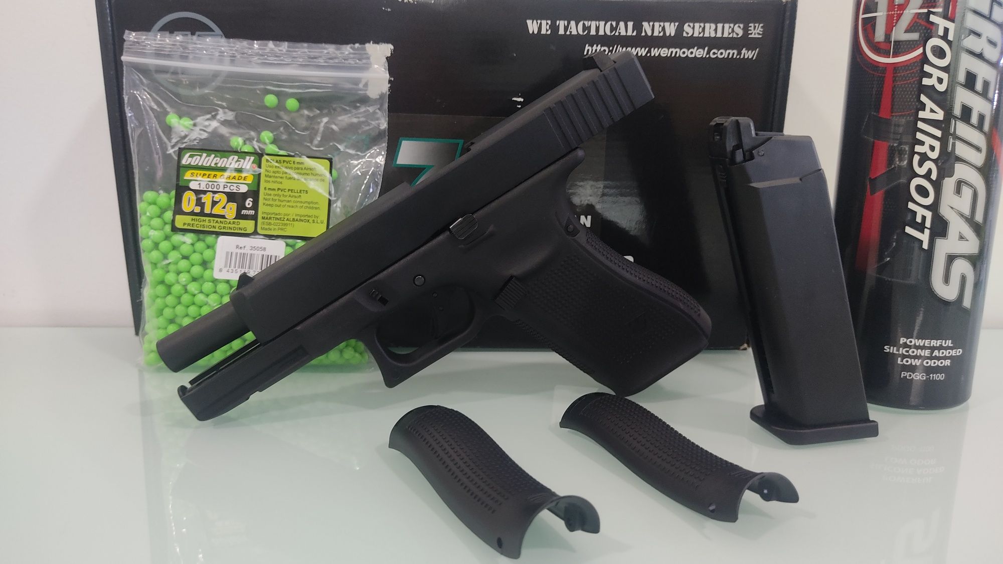 Airsoft Glock 17 Full Metal Green Gas (NOVA)